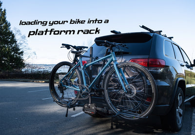 HOW TO CORRECTLY INSTALL A BICYCLE ONTO A FRAME CONTACT RACK