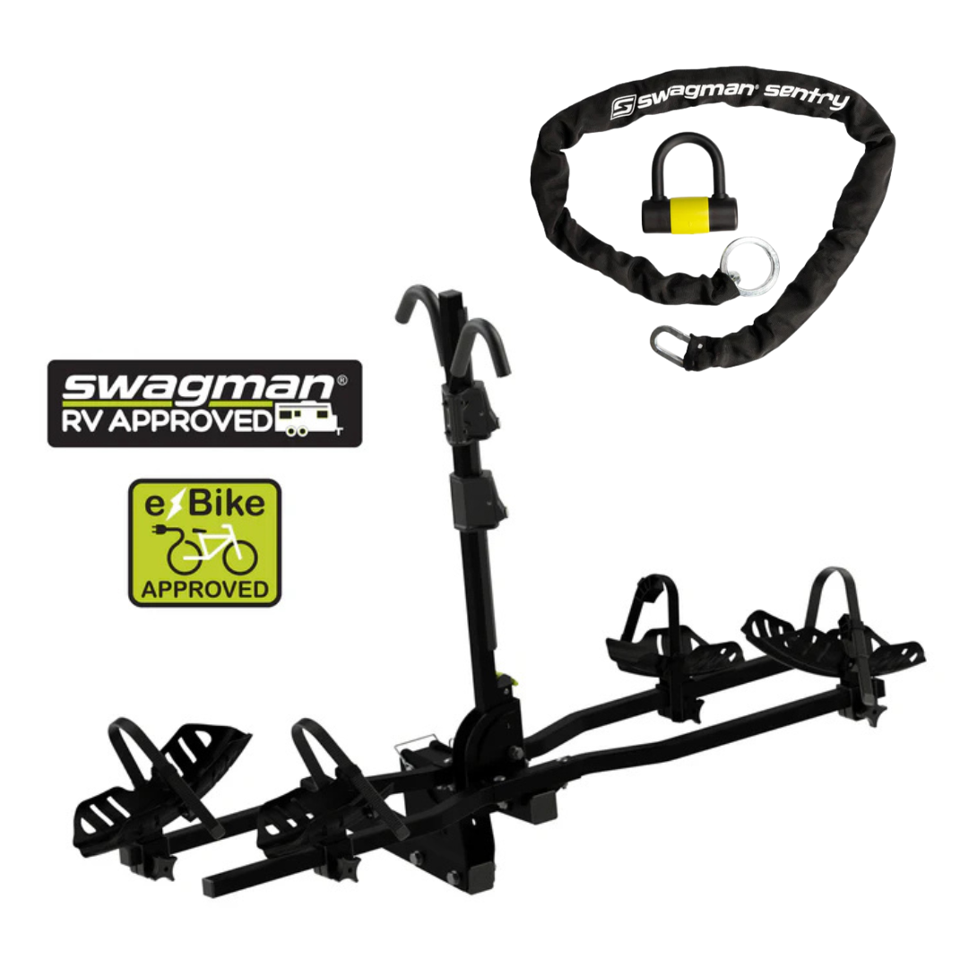 E-SPEC Bike Rack + Sentry Lock - Bundle