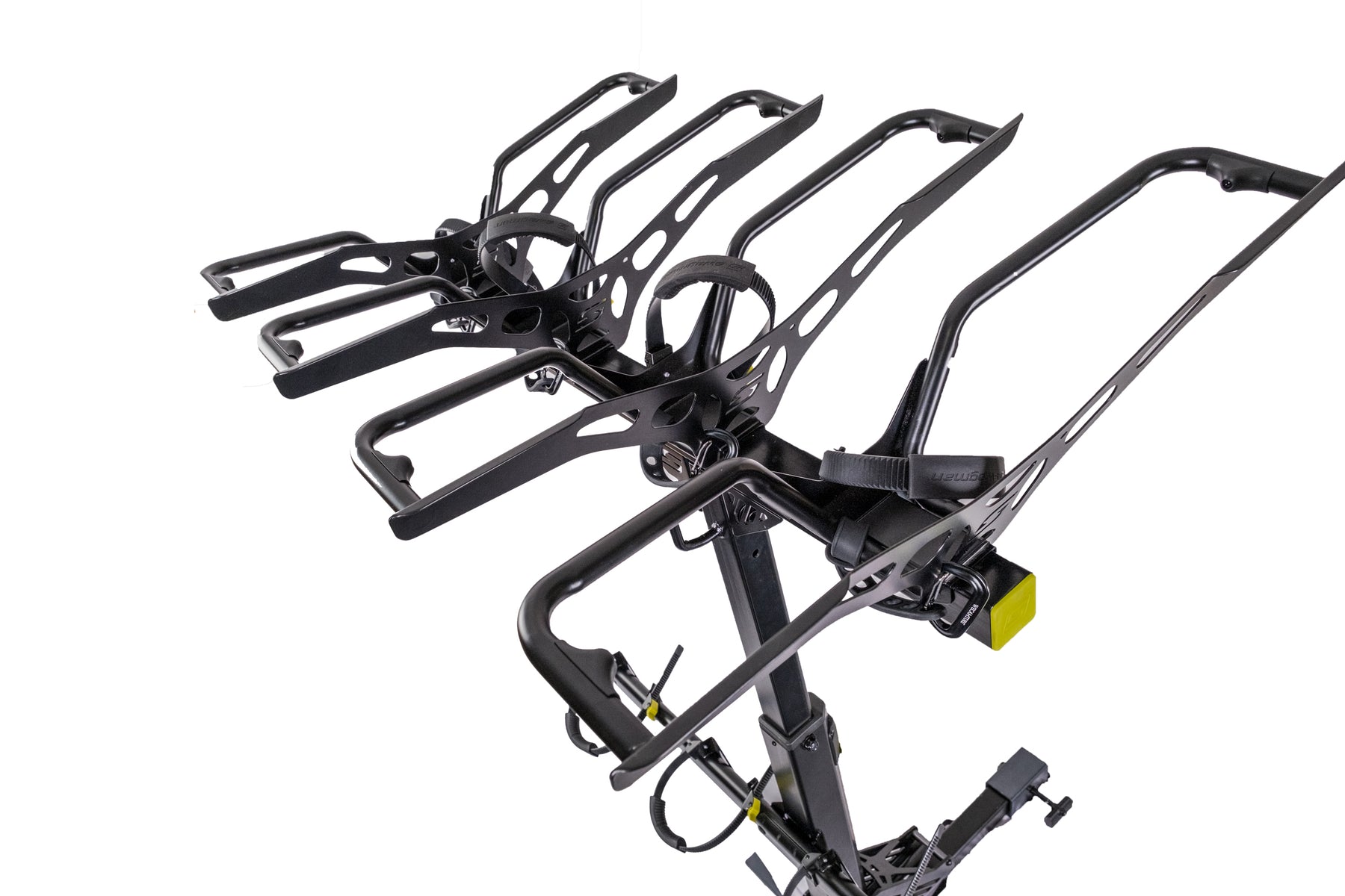 Summit Bike Rack Promaster Swagman Summit Vertical Hitch Rack for 4 Mountain Bikes/Ebikes ...