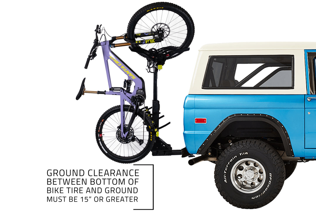 Swagman Summit Vertical Hitch Rack for Mountain Bikes/Ebikes