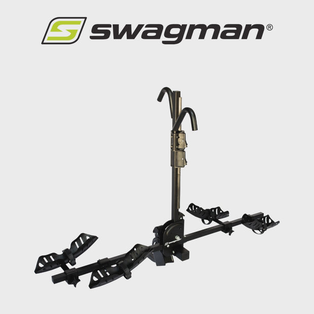 chinook fahrradanhänger CHINOOK Hitch Mount Platform 2-Bike Rack – Swagman (US)