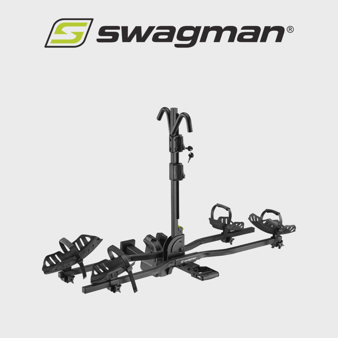 Portabiciclette Swagman XC Cross-Country Da Traino, 2 Bici, Compatibile Con Ricevitore 1.25 E 2 Pollici - 2