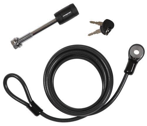 1/2" Locking Threaded Hitch Pin & Cable